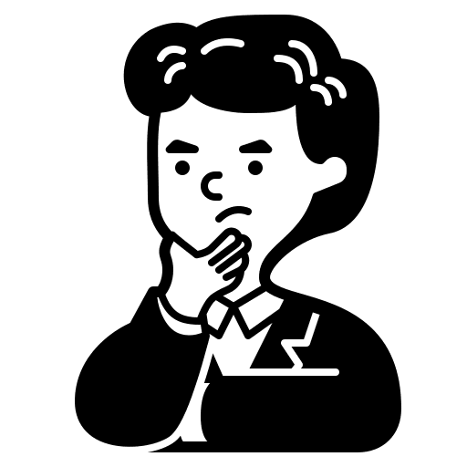 Businessman businessman male thinking icon