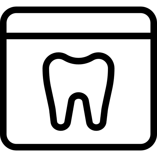 Web browser medical tooth dentistry icon