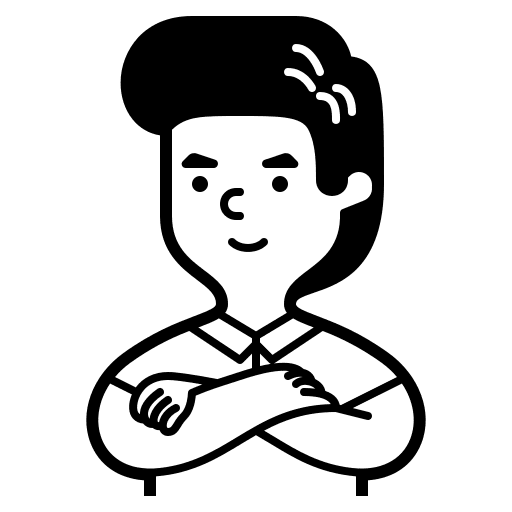 Man male caucasian man icon