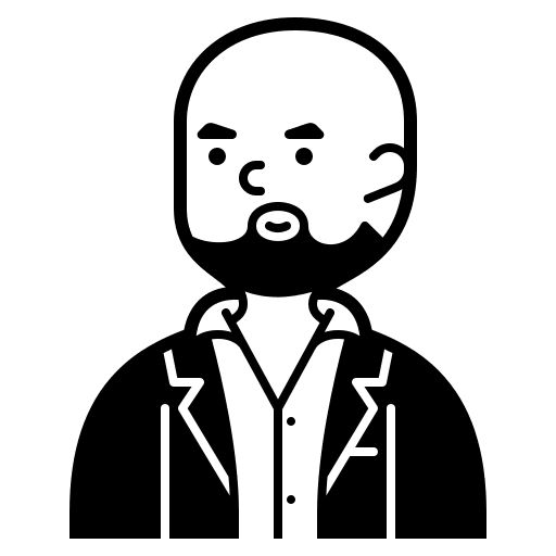 Man redhead people avatar icon