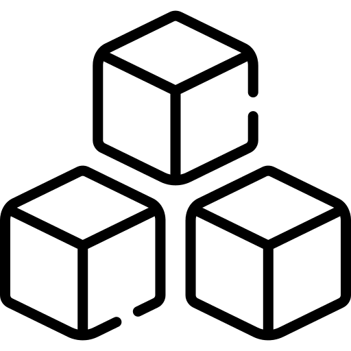 Sugar food and restaurant sweetener candy icon