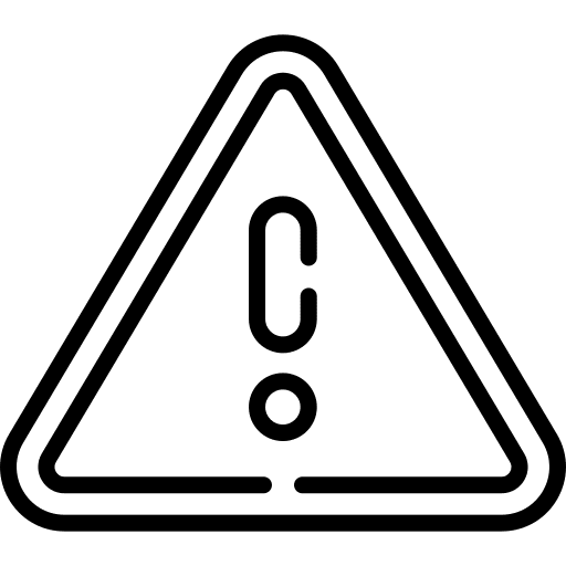 Warning signs attention sign lenguage icon