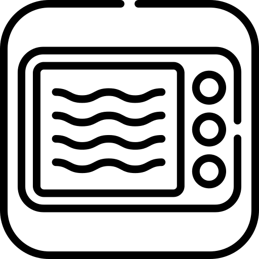 Microwave shapes and symbols symbol electronics icon