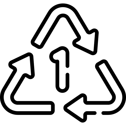 Plastic plastic triangle shapes and symbols icon