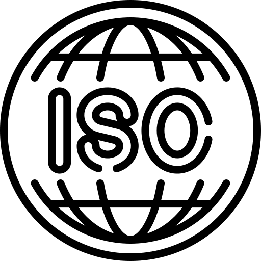 Iso guarantee shapes and symbols warranty icon