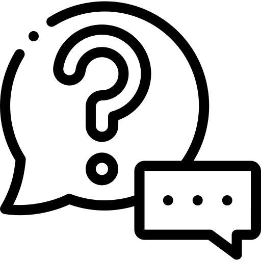 Question question questions speech bubble icon