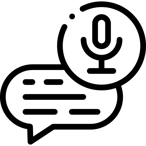 Voice chat smartphone chat wifi icon