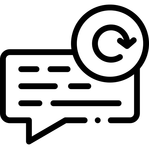 Resend arrows communications message icon