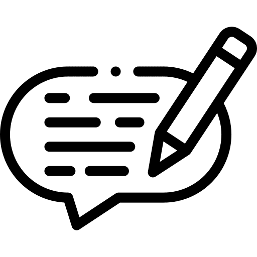 Write message speech bubble write message message icon