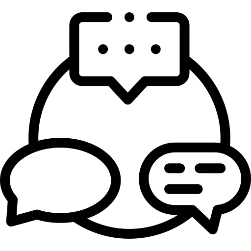 Connection message connection mail icon