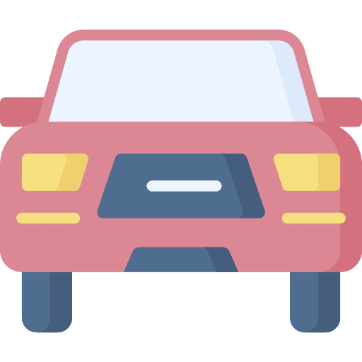 Car automobile vehicle travel icon