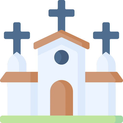Church cultures buildings church icon