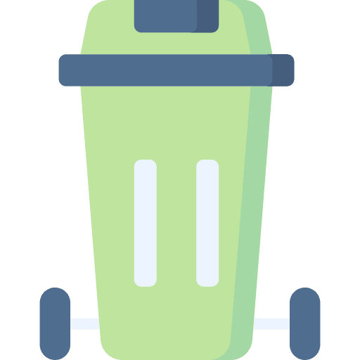 Dustbin trash architecture and city can icon