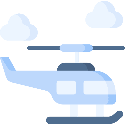 Helicopter helicopter transportation chopper icon