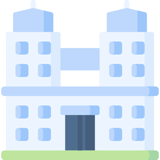 Apartment buildings house apartment icon