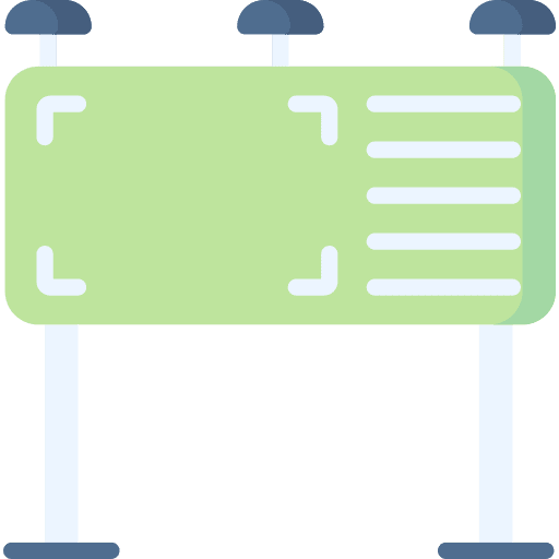 Billboard billboard ads publicity icon