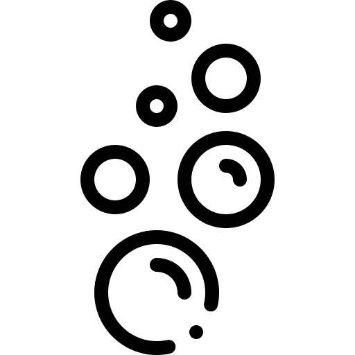 Bubbles waves wave nature icon