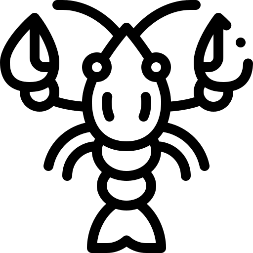 Lobster wild life animal kingdom lobster icon