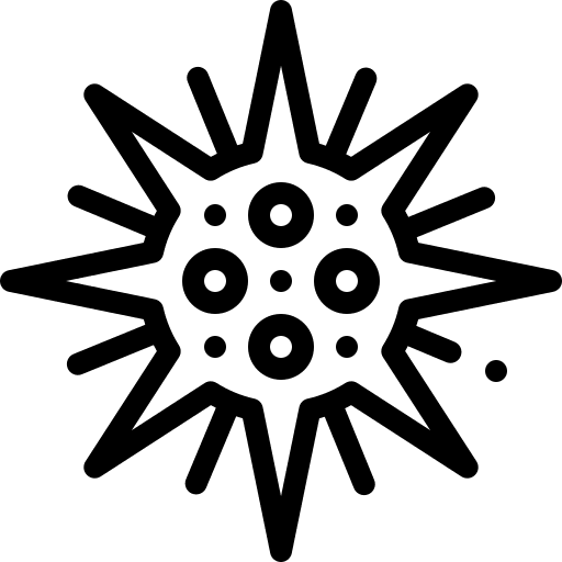 Sea urchin animal marine aquatic icon