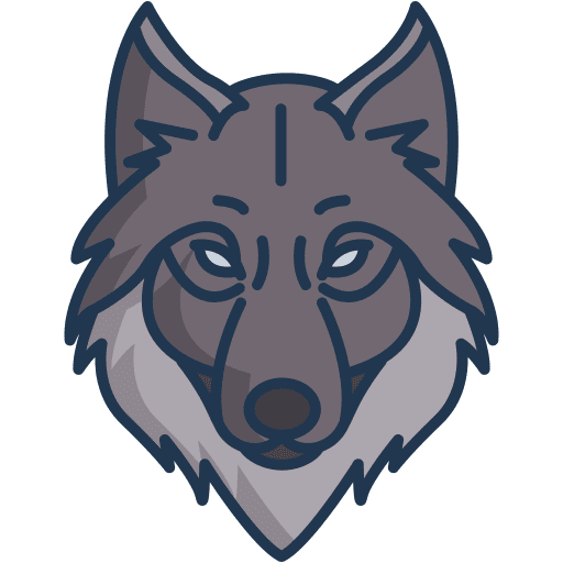 Wolf mammal wolf animal kingdom icon