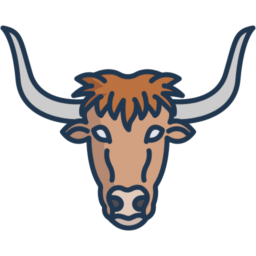 Yalk mammal animal kingdom buffalo icon