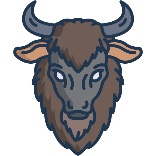 Yalk yalk animal kingdom buffalo icon