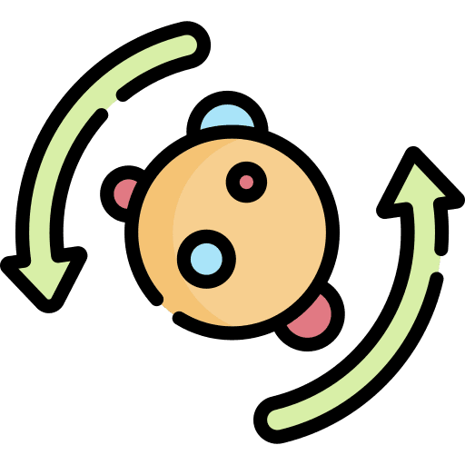 Metabolism biology healthcare and medical cell icon