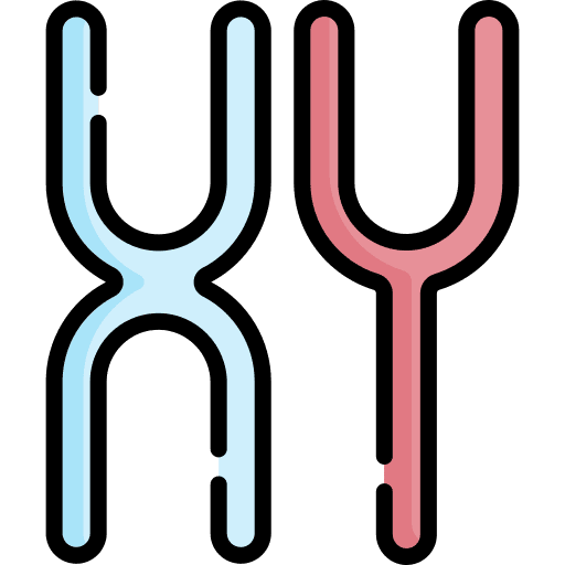 Chromosome dna education genetics icon