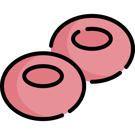 Blood education healthcare and medical science icon