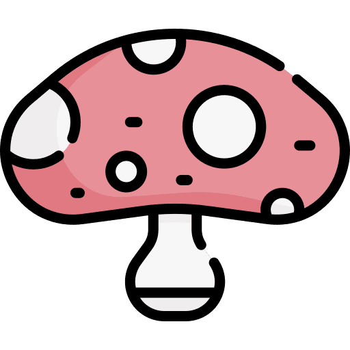 Mushroom nature mushroom organic icon