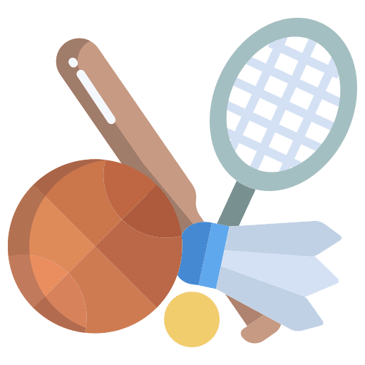 Sports sport equipment ball badminton icon