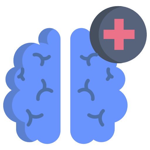 Brain medical healthcare and medical therapy icon