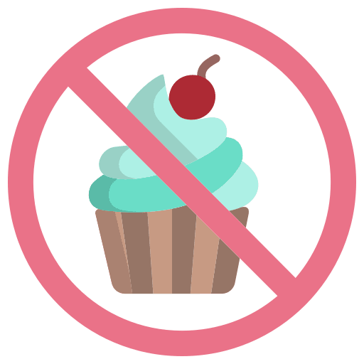 Diet unhealthy healthcare and medical healthy icon