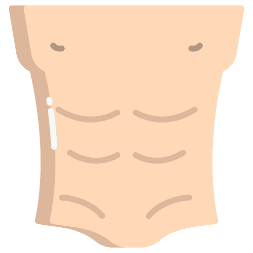 Fitness fitness abdomen abs icon