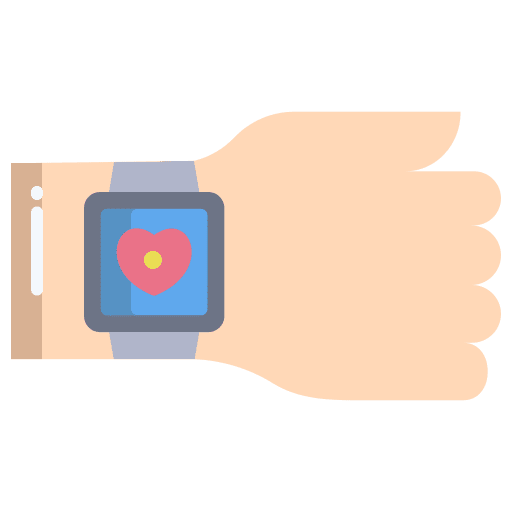 Smart watch smart watch sport wellness icon