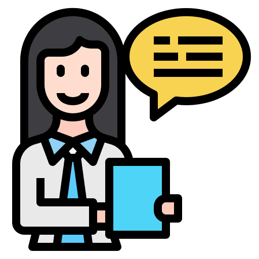 Businesswoman finance professional business and finance icon