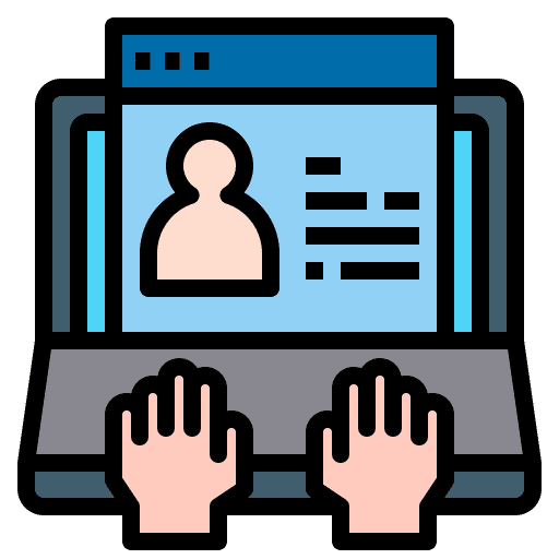 Website seo and web computer business and finance icon