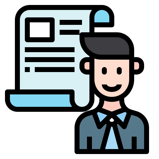 Man finance business and finance business icon