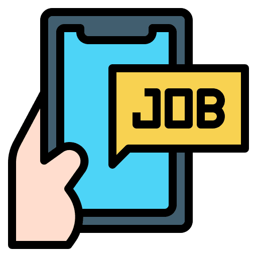 Smartphone finance smartphone business icon