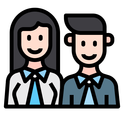 Team business and finance business coworkers icon