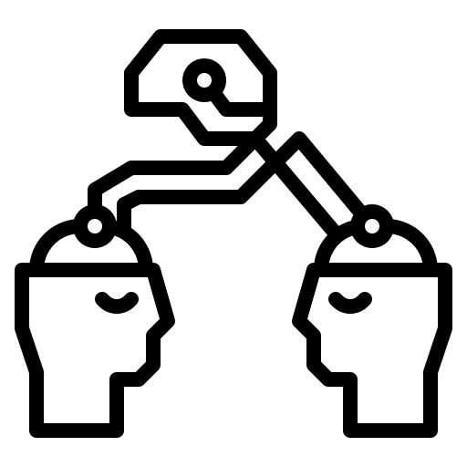 Creative thinking psychology mind design thinking icon