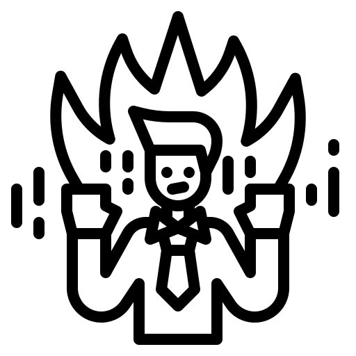 Fight fighting fight fire icon