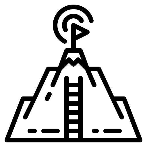 Goal target objective business and finance icon