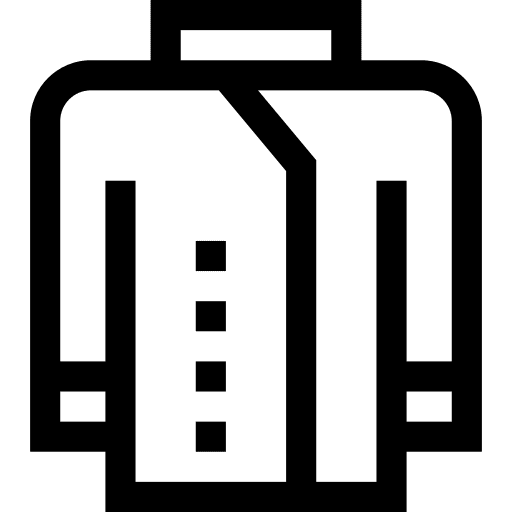 Chefs uniform fashion suit garment icon