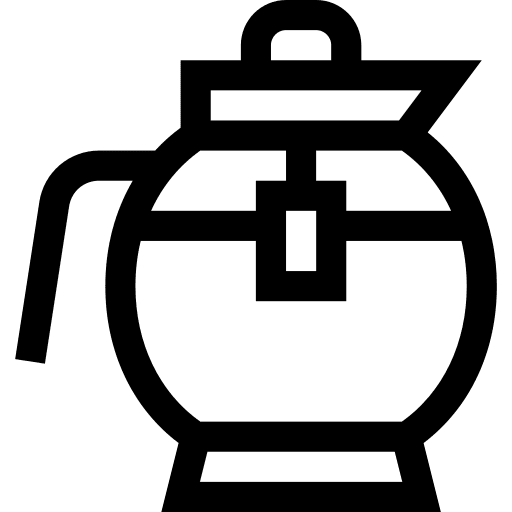 Teapot drinking pot hot drink icon