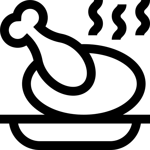 Roast chicken roast chicken meal chicken icon