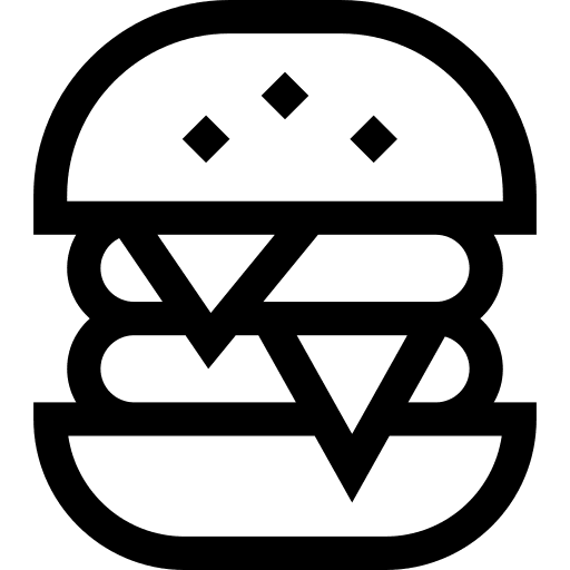 Burger burger hamburger sandwich icon