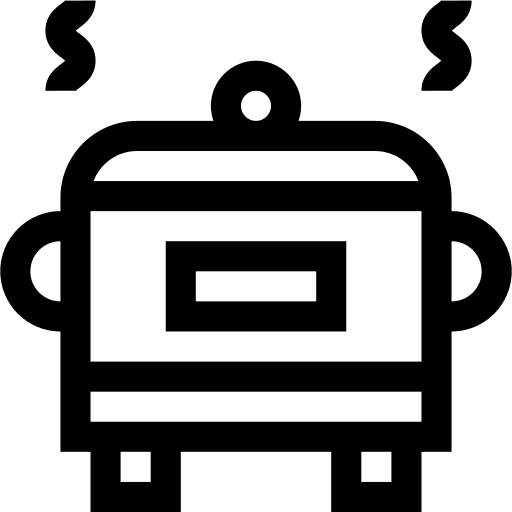Cooker pot cooking food icon