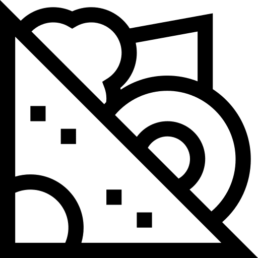 Sandwich cheese bread lunch icon