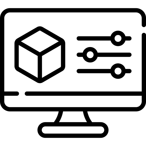 3d printing design computer edit tools icon